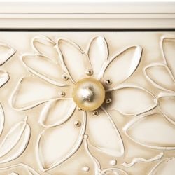 Тумба для обуви Терра-4 (с 4-мя ящиками) Айвори Мраморное золото