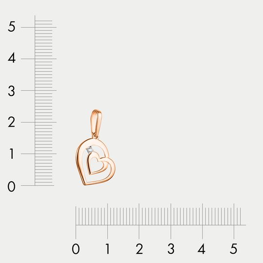 Подвеска золотая