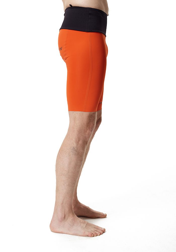 ТАЙТСЫ КОРОТКИЕ С ПОЯСОМ МУЖСКИЕ SFA SHORT TIGHT | TANGERINE