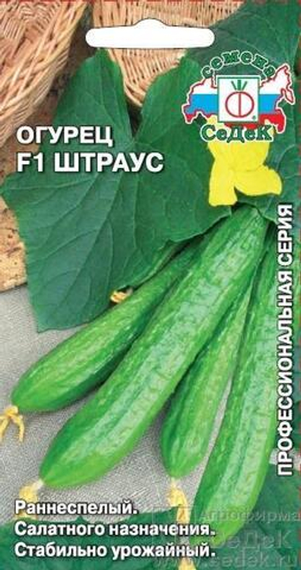 Огурец Штраус F1 8 шт Седек