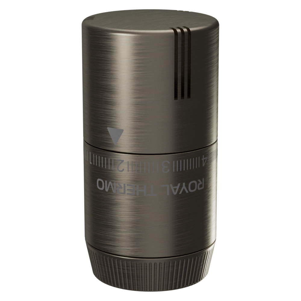 Термоголовка жидкостная Royal Thermo Design М30х1,5 (никель матовый)