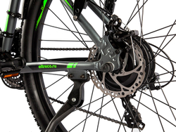 Электровелосипед Eltreco Ultra Max (Черно-зеленый)