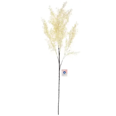 Искусственные цветы «Волшебная трава» 80см цвет белый