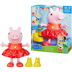 Hasbro Peppa Pig - Грязные лужи Кукла Пеппа Вечеринка с музыкой F8873