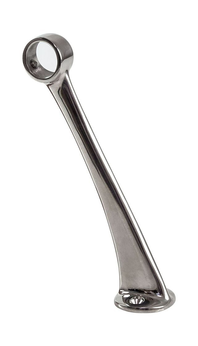 Стойка поручня проходная под трубу 7/8" (22 мм), поперечная, высота 152 мм