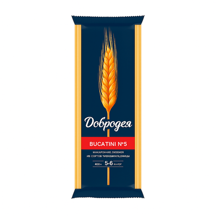 Спагетти Bucatini № 5 Добродея 300 гр