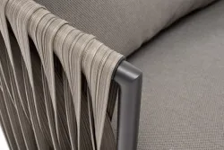 "Флоренция" кресло из искусственного ротанга, цвет графит