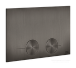 Клавиша смыва Gessi Origini, для инсталляции Tece (TeceProfil, TeceBox), 215х145х5 мм, цвет Black Metal Brushed PVD