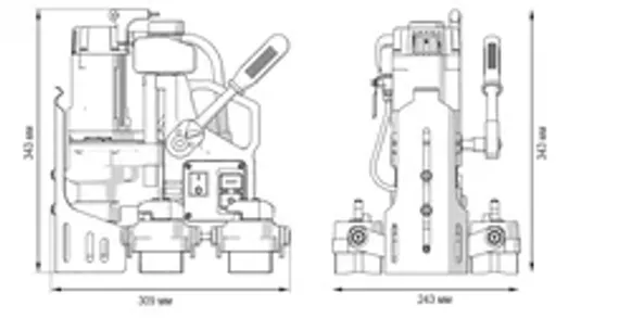 Магнитный сверлильный станок PRO-36 T3