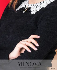 Платье 1001-синий Minova