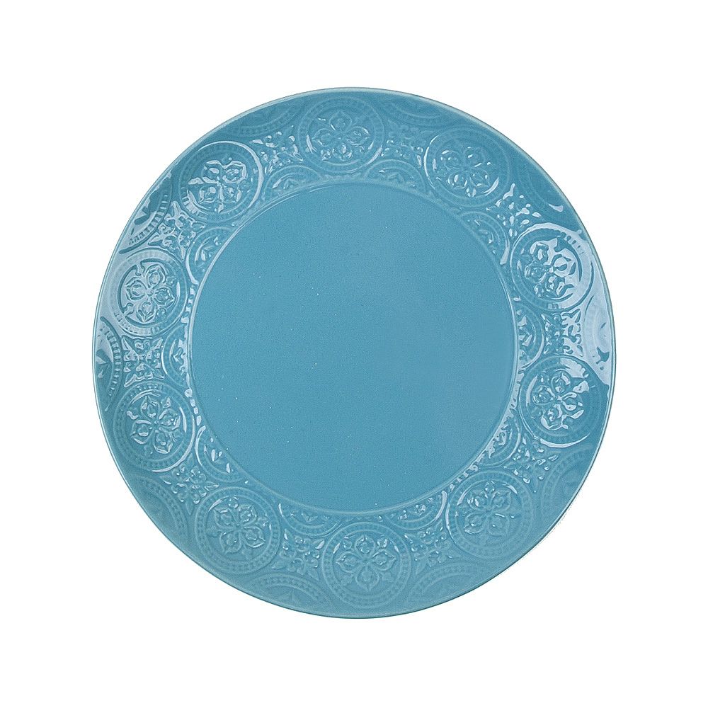 Блюдо сервировочное "Пастель" d=20см. h=2см. (4вида) (min4) (транспортная упаковка)