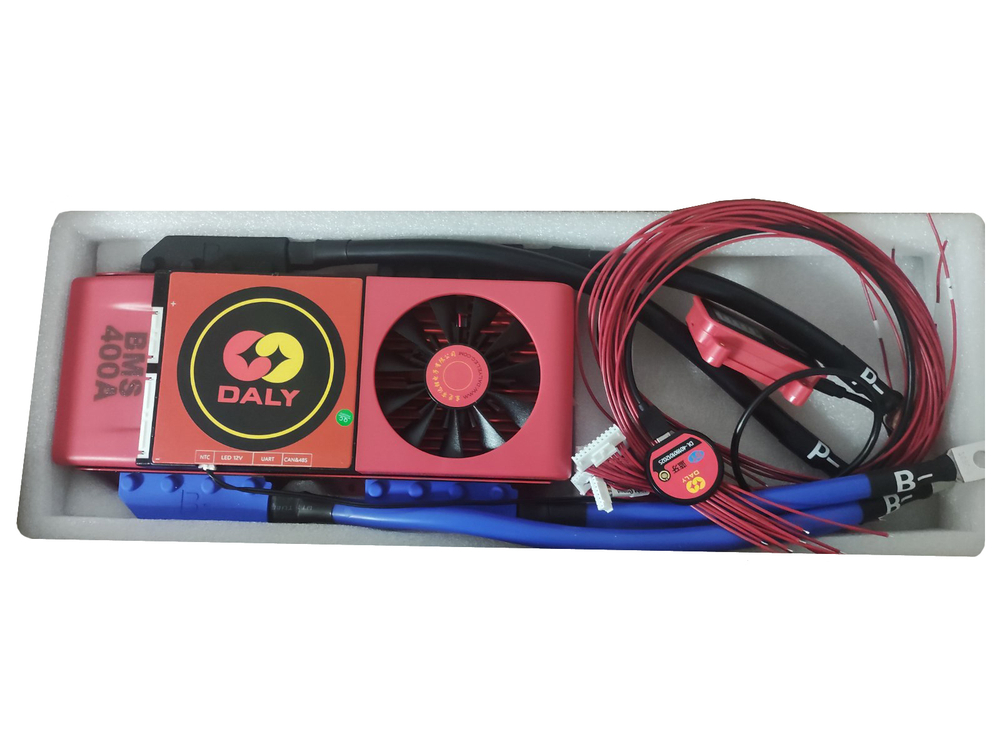 Плата контроля BMS Smart LiFePO4 24S 72V 400A