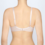 Эффектный бюстгальтер-спейсер на каркасах (Размер: 70E) (Цвет: черный с бежевым)