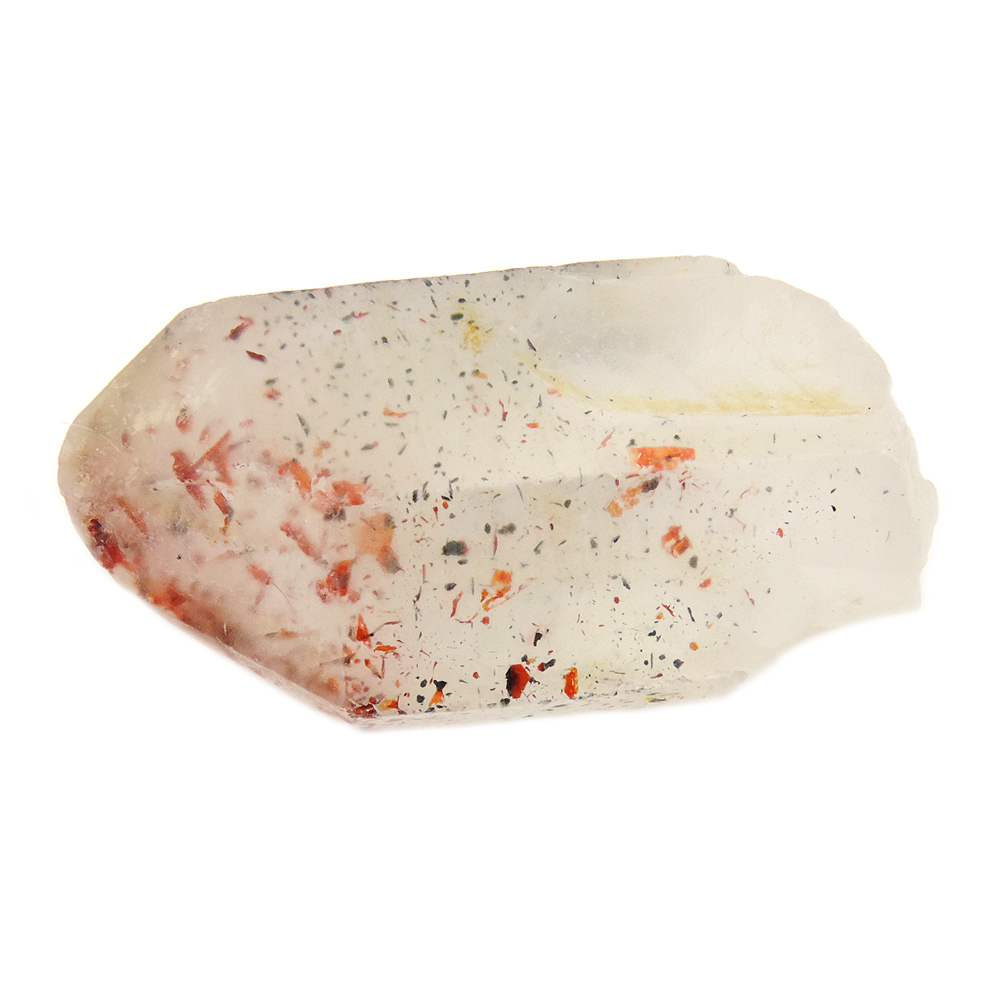 Кристалл кварц с гематитом асс.