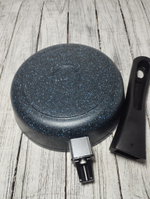 Сковорода АП 180мм Granit black со съем р сггч182а