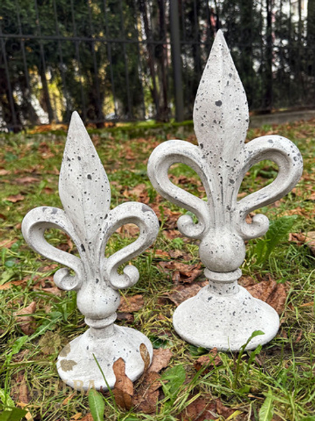 Декор "Королевская лилия" большой 18,5x13,5x35 см