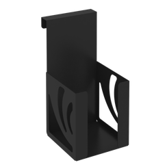 Навесной лоток для бумажных блоков MAN-03 Металл Черный 100*120*200