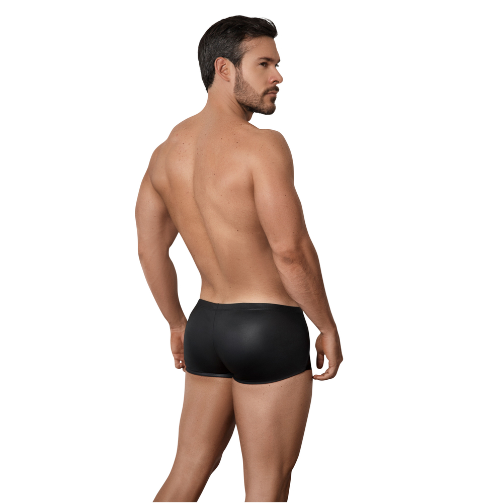 Мужские трусы хипсы черные Clever Moda HURRICANE LATIN BOXER 154811