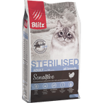 Blitz Sensitive Turkey Adult Sterilised Cat All Breeds