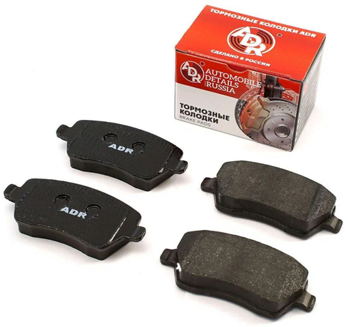 Колодка заднего тормоза (дисковые) ADR ADR012521 для LADA