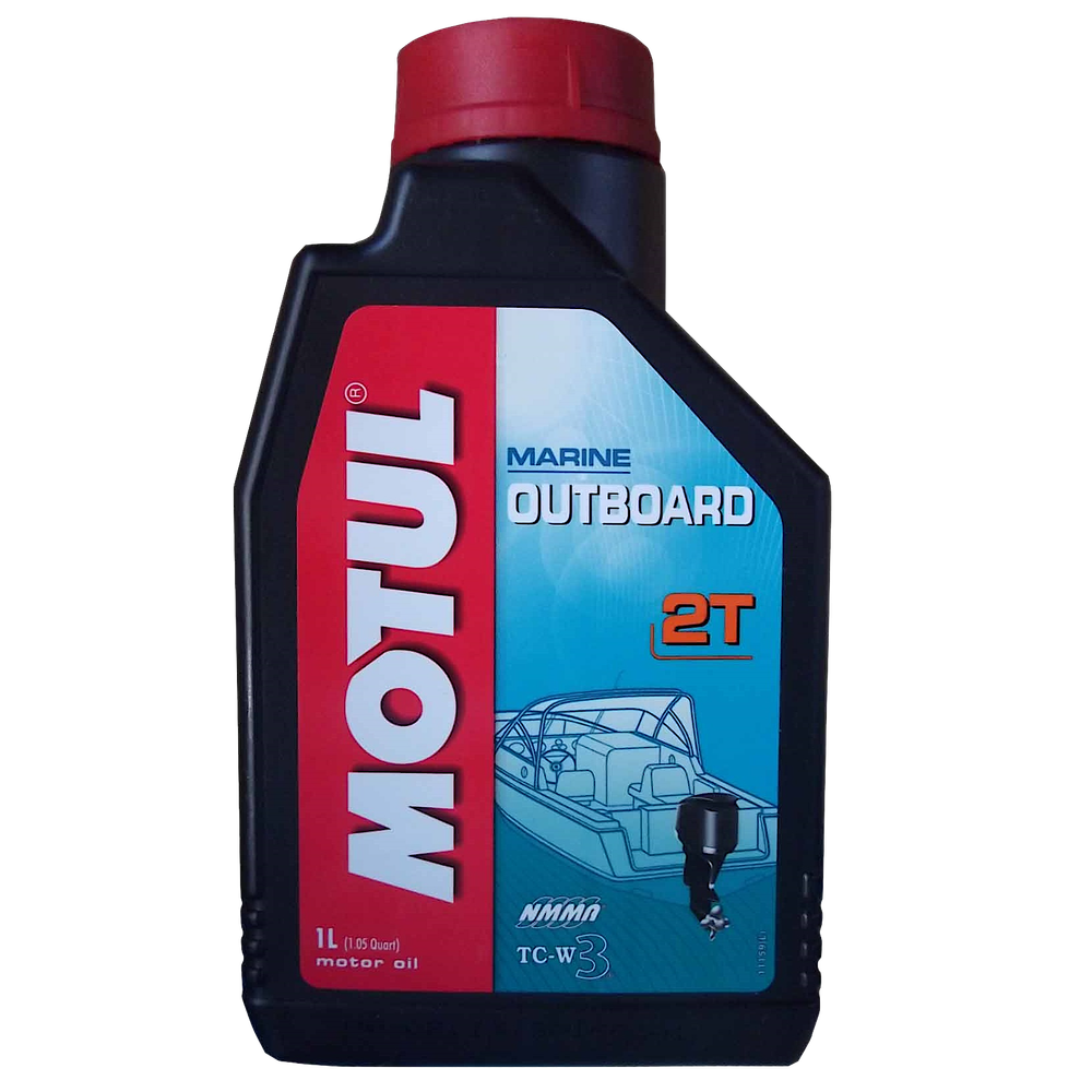 Масло мотор. 2T минерал. Motul Outboard 1л TC-W3 106610 / 101731 / 851811 / 112750