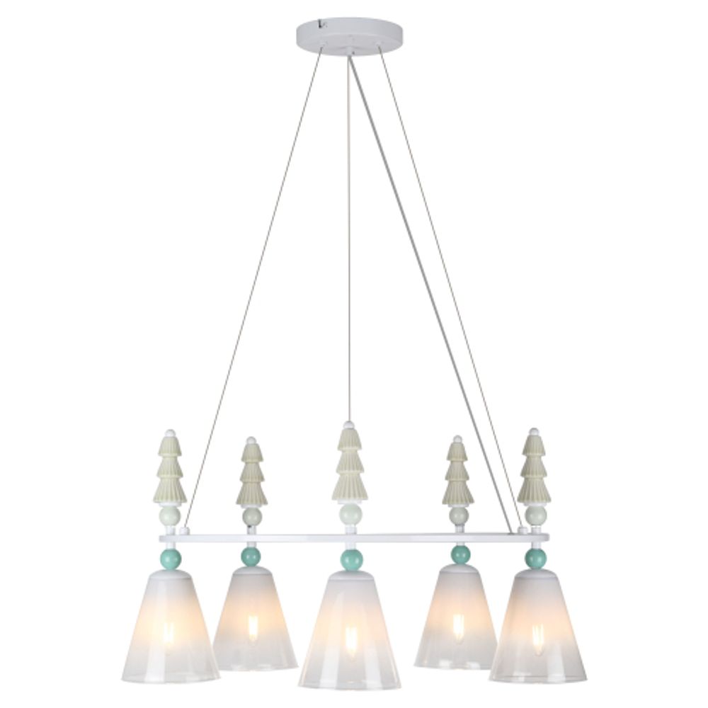 Люстра Rivoli Cataleya 4146-305 5 х Е27 60 Вт дизайн