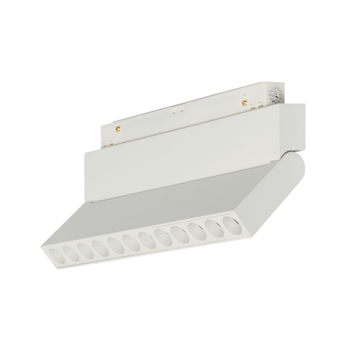 Трековый магнитный светодиодный светильник 12W 48V MyFar FlowPoint MT0213-12W3K-W