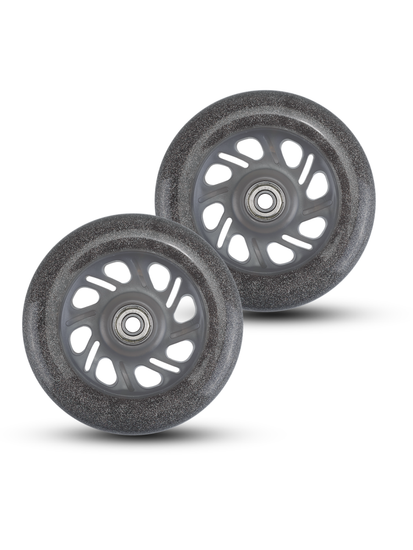 Комплект колес LED лунный кристалл 120*24 мм (2 шт)