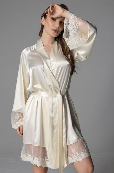 Халат женский MIA-Amore Anabella 4823 сливочный