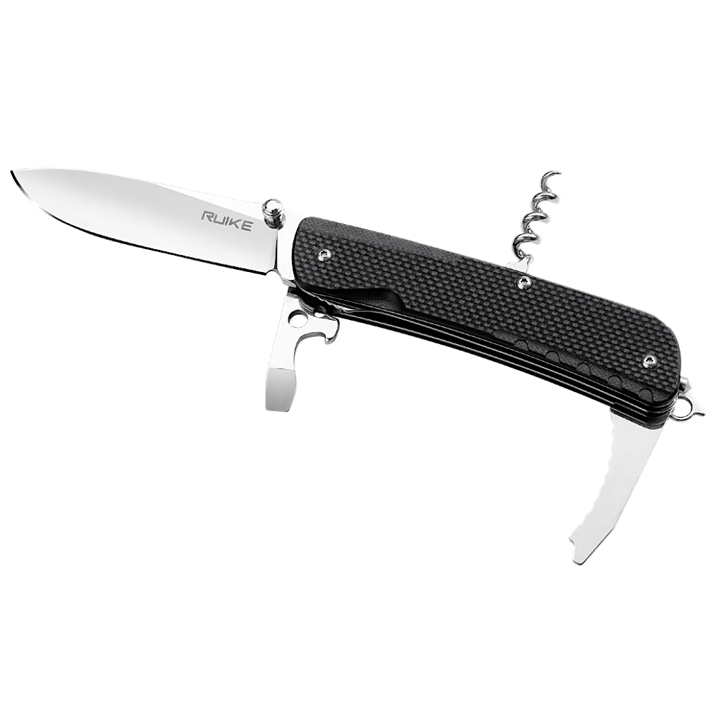 Нож multi-functional Ruike LD21-B (12 инстр.) 12C27 черный