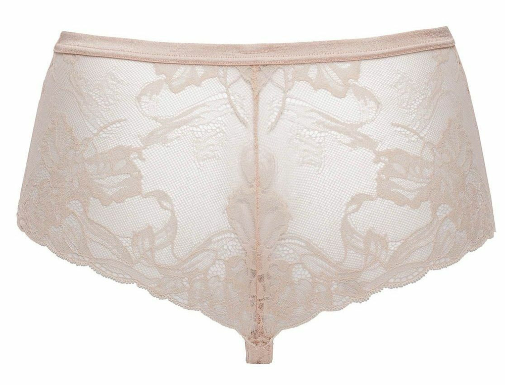 Телесные высокие трусики-стринги Sublime (Размер: 44) (Цвет: телесный)