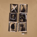  Футболка мужская Carhartt WIP Contact Sheet артикул:I033178_sable - купить в магазине Дайс