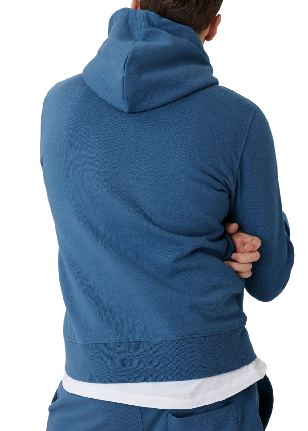 Мужская теннисная кофта Björn Borg Hoodie - copen blue