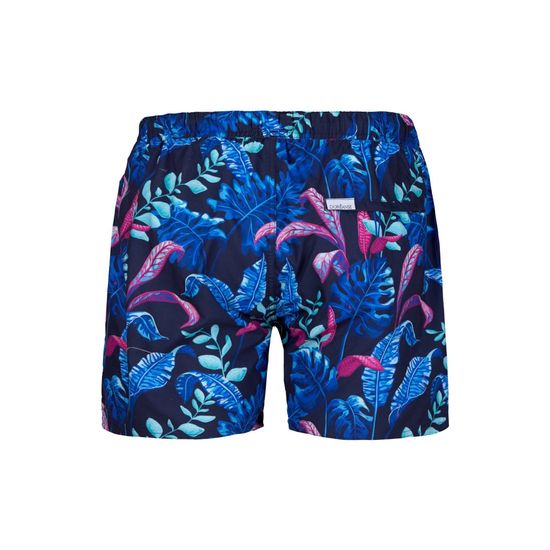 Мужские шорты для плавания темно-синие с принтом DOREANSE 3819