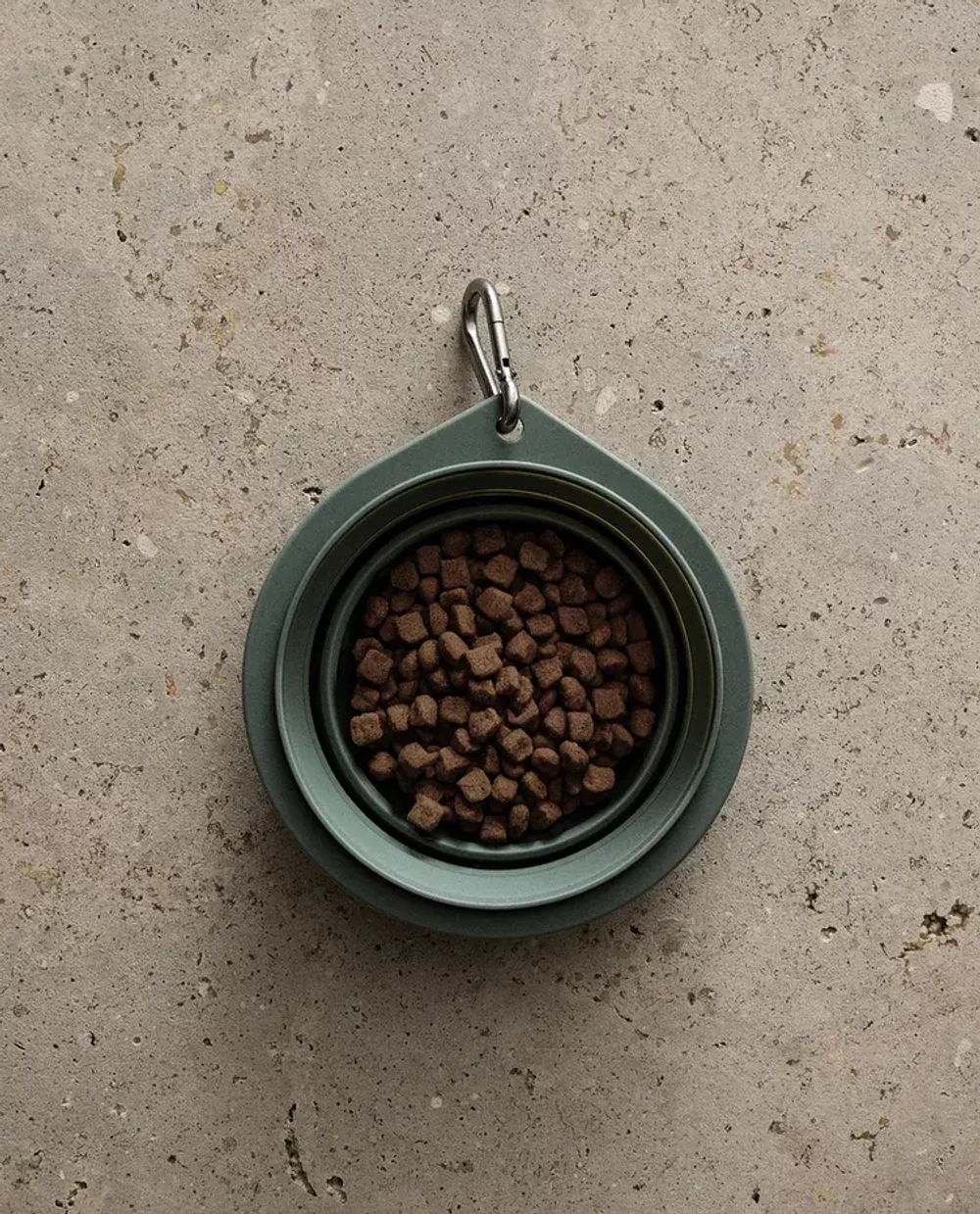 ZARA HOME СИЛИКОНОВАЯ МИСКА ДЛЯ КОРМА ДЛЯ ДОМАШНИХ ЖИВОТНЫХ, ЗЕЛЕНЫЙ