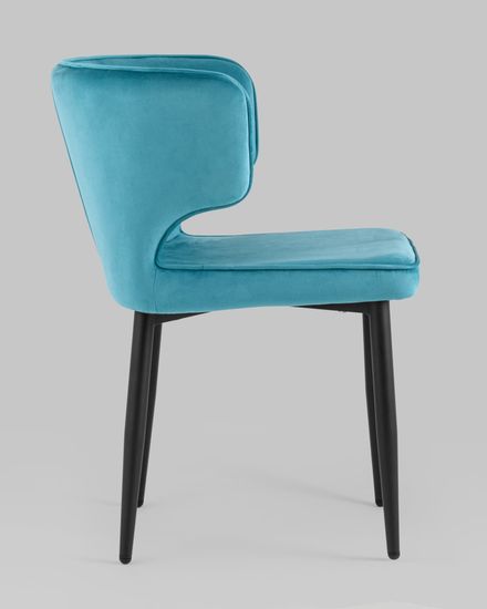 Стул Матео велюр темно-бирюзовый