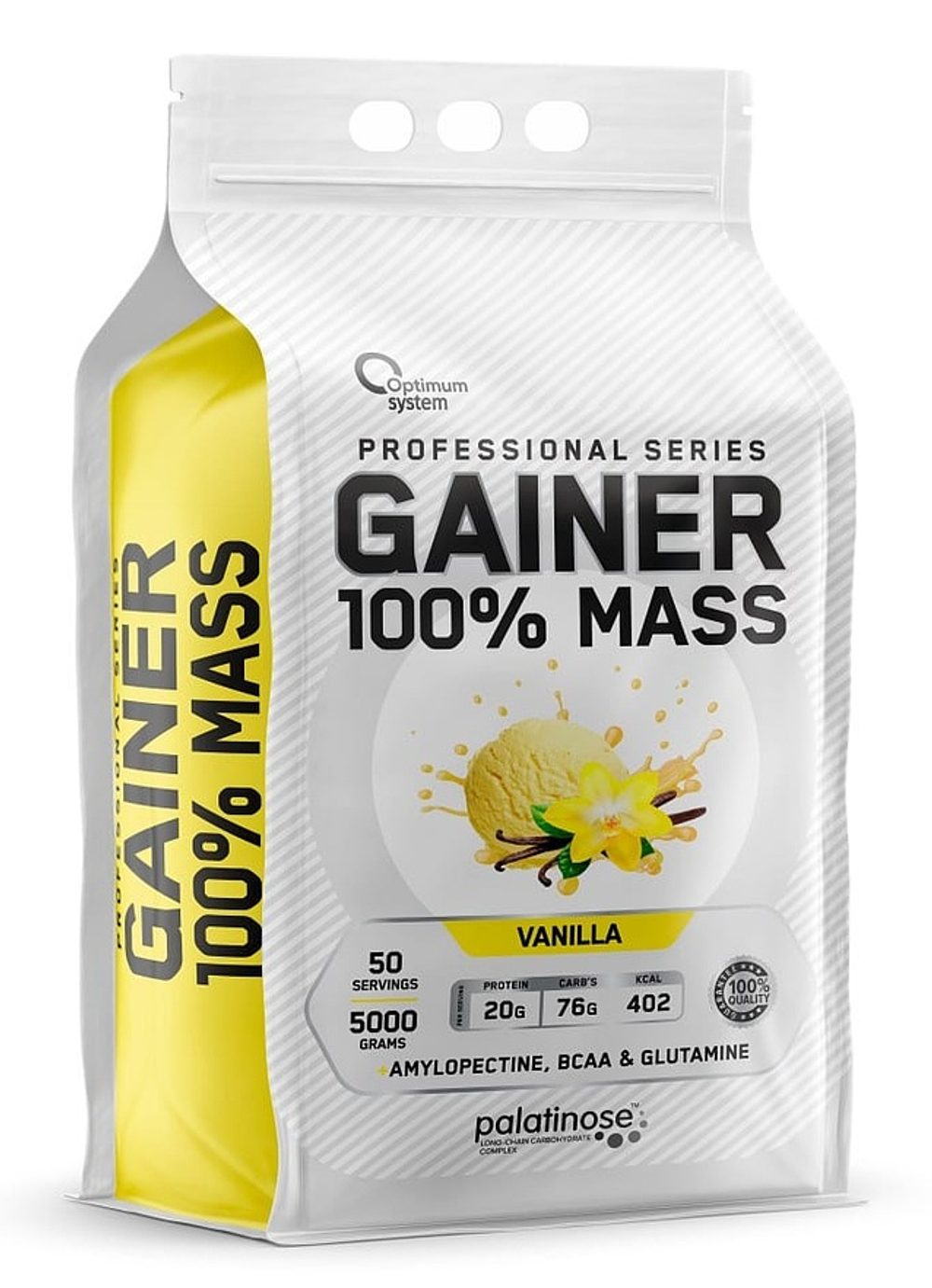 Гейнер Optimum System 100% MASS GAINER 5000 г