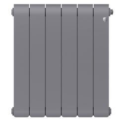 Радиатор биметаллический Royal Thermo Infinity 500 Silver Satin - 6 секц.