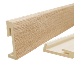Плинтус SALAG ALPHA Solid Oak 60 мм
