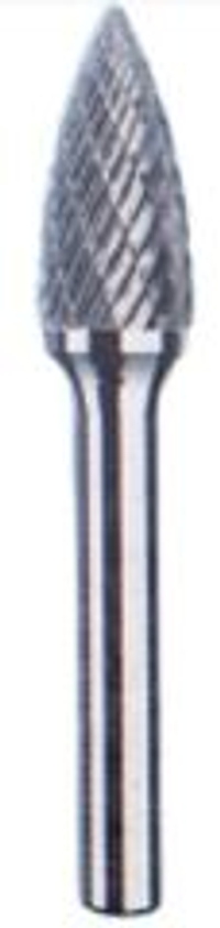 Борфреза парабола с заостренной головкой твердосплавная