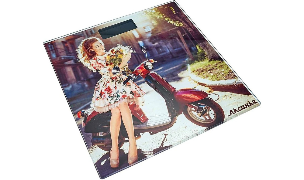 Весы напольные АКСИНЬЯ КС-6012 "Джульетта"