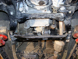 Защита картера и КПП Sheriff для Toyota Cami (J100) 1999-2005 арт.24.0761