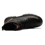 SOBB Work Boots Men"s Mid top Coffee/Black