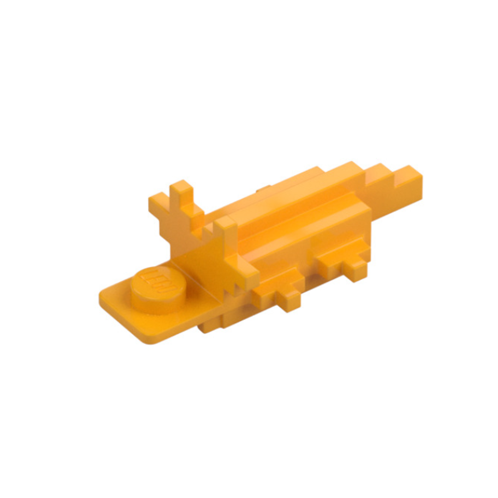 Пиксельное тело аксолотля 86879 Bright Light Orange