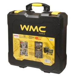 Набор инструментов 400 пр,1/4''1/2''(6гр.) (4-22мм).дорожный кейс WMC TOOLS WMC-40400