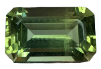 Аквамарин натуральный, огранка «октагон» 11×7 мм