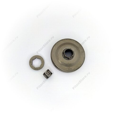 Корзина сцепления б/п Husqvarna  55/254/262 (0.325"-7, 69/16-мм, с/в, подшипник) [Китай]