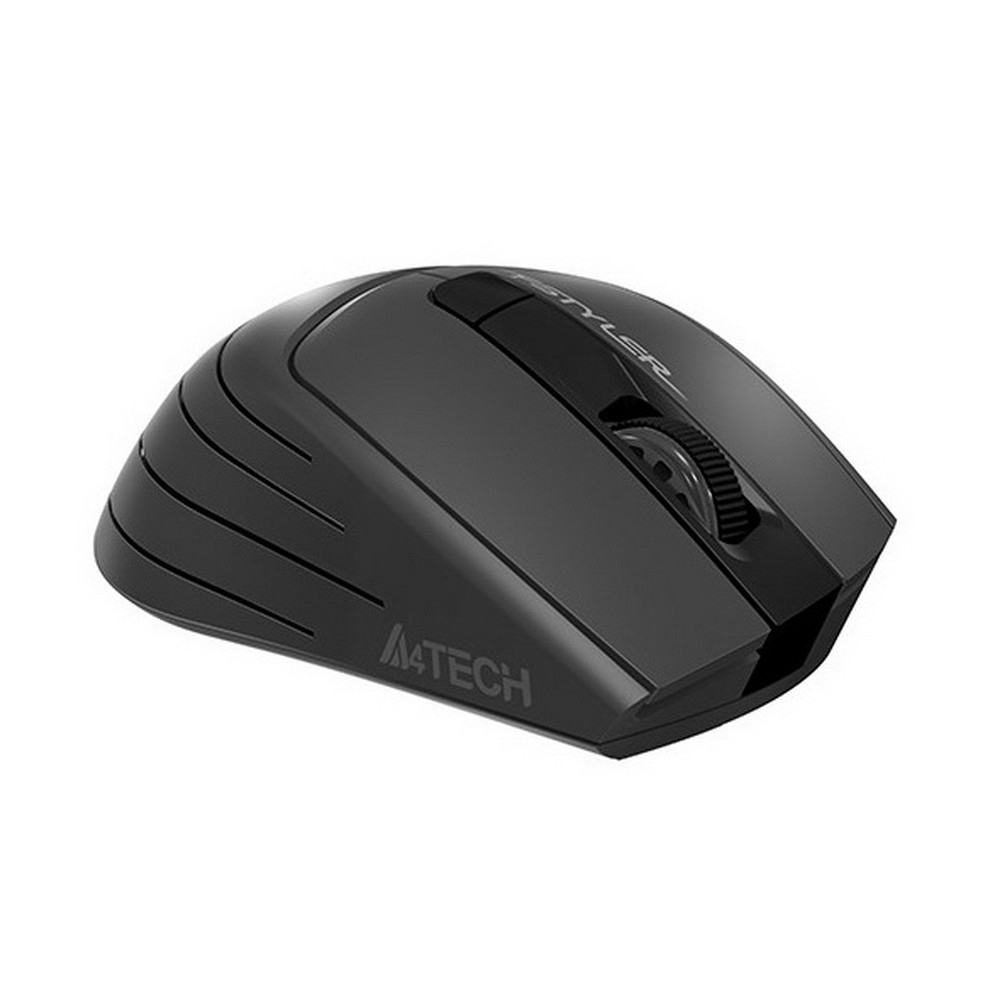 Мышь беспроводная A4Tech Fstyler FG30S , серый , оптическая, 2000dpi silent , USB, 6 кнопок (1204070)