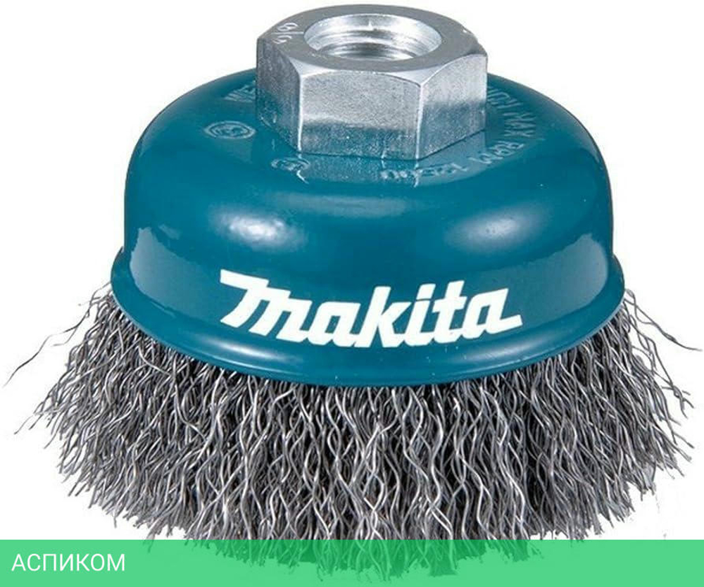 Щетка Makita D 100 мм / M14 проволочная чашечная (D-29284)