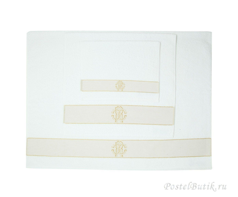 Набор полотенец 2 шт Roberto Cavalli Araldico белый